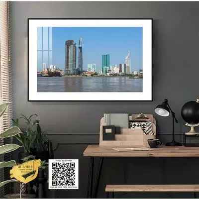 Tranh phong cảnh trang trí Phòng khách Đơn giản in trên vải Canvas Size: 105*70 cm P/N: AZ1-1044-KC-CANVAS-105X70