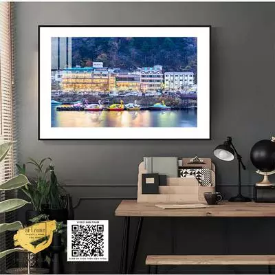 Tranh phong cảnh treo tường Chung cư cao cấp Bền in trên Mica Size: 150*100 cm P/N: AZ1-1085-KN-MICA-150X100