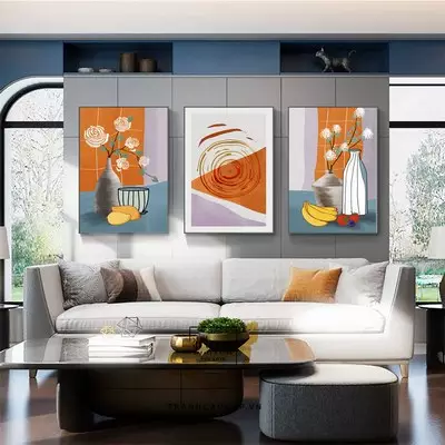 Tranh treo tường phòng khách in trên vải Canvas chung cư cao cấp Đơn giản Size: 40*60-40*60-40*60 P/N: AZ3-1170-KC-CANVAS-40X60-40X60-40X60