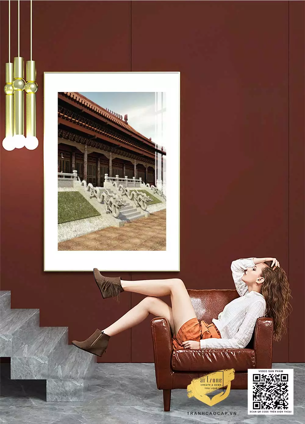 Nội dung Tranh hiện đại Decor phòng khách in trên vải Canvas Phong cảnh Hà Nội xưa Tranh hiện đại Decor phòng khách in trên vải Canvas Phong cảnh Hà Nội xưa Kích thước: 50*75 P/N: AZ1-0932-KN-CANVAS-50X75
