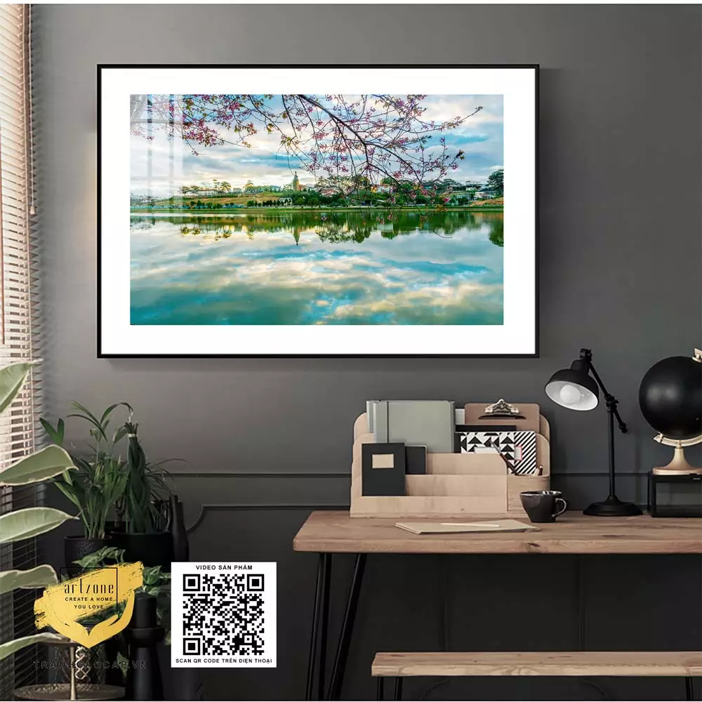 Tranh phong cảnh trang trí Canvas Phòng khách Size: 105*70 P/N: AZ1-1040-KN-CANVAS-105X70