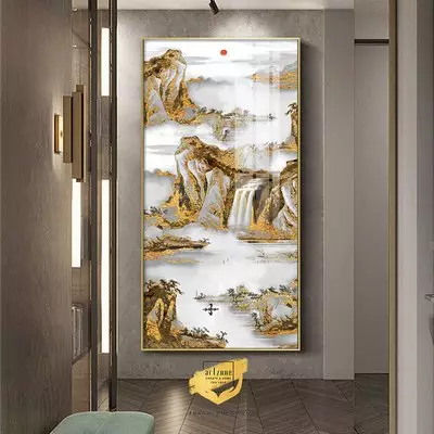 Tranh Phong cảnh, Khung Composite, Tranh in trên Canvas 45X90 cm P/N: AZ1-2448-KC-CANVAS-45X90