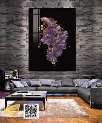 Tranh Decor in trên Canvas Cao cấp trang trí phòng khách Size: 100X150 cm P/N: AZ1-0868-KC-CANVAS-100X150