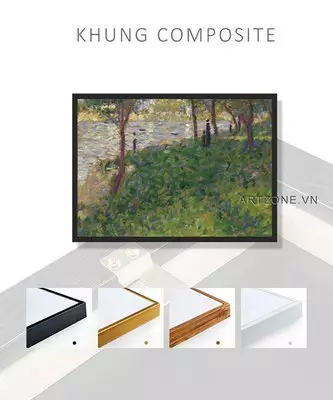 Tranh in trên vải Canvas phong cảnh treo tường Chung cư cao cấp 45*30 P/N: AZ1-0001-KN-CANVAS-45X30