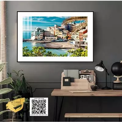 Tranh phong cảnh trang trí Chung cư cao cấp Giá rẻ in trên vải Canvas Size: 105*70 cm P/N: AZ1-1000-KC-CANVAS-105X70