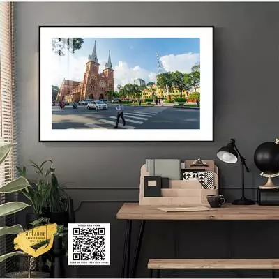 Tranh phong cảnh Decor vải Canvas Chung cư cao cấp Nhẹ nhàng Size: 90X60 P/N: AZ1-1003-KC-CANVAS-90X60