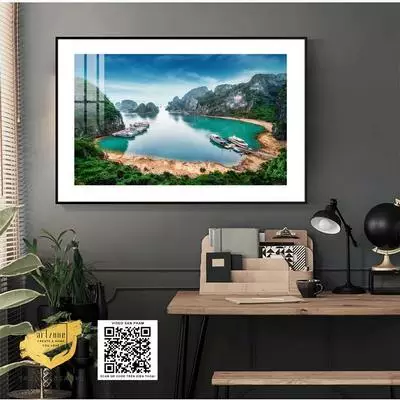 Tranh phong cảnh in trên Mica Đài loan Decor Chung cư Tinh tế 75X50 cm P/N: AZ1-1006-KC-MICA-75X50