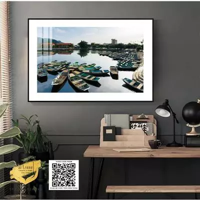 Tranh phong cảnh vải Canvas Decor Chung cư giá xưởng 90X60 cm P/N: AZ1-1025-KN-CANVAS-90X60
