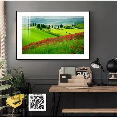 Tranh phong cảnh trang trí in trên Mica Đài loan Đơn giản Size: 150X100 P/N: AZ1-1032-KC-MICA-150X100