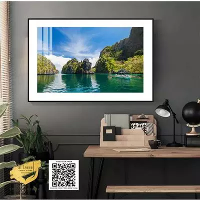 Tranh phong cảnh treo tường in trên Canvas Phòng khách giá xưởng Size: 90X60 P/N: AZ1-1041-KC-CANVAS-90X60