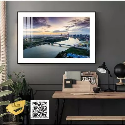 Tranh Canvas phong cảnh Decor Phòng ngủ Giá rẻ 120*80 P/N: AZ1-1047-KC-CANVAS-120X80