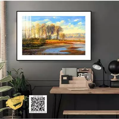 Tranh phong cảnh treo tường Chung cư giá xưởng vải Canvas Size: 105X70 cm P/N: AZ1-1099-KC-CANVAS-105X70