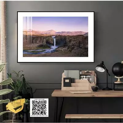 Tranh phong cảnh in trên vải Canvas trang trí Phòng khách Giá rẻ 150*100 cm P/N: AZ1-1123-KN-CANVAS-150X100