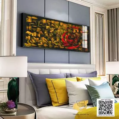 Tranh Canvas trang trí phòng ngủ chung cư cao cấp Chất lượng cao 150*50 P/N: AZ1-0681-KC5-CANVAS-150X50