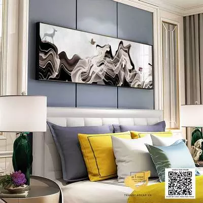 Tranh treo tường phòng ngủ Giá rẻ Canvas Size: 165*55 cm P/N: AZ1-0704-KC5-CANVAS-165X55