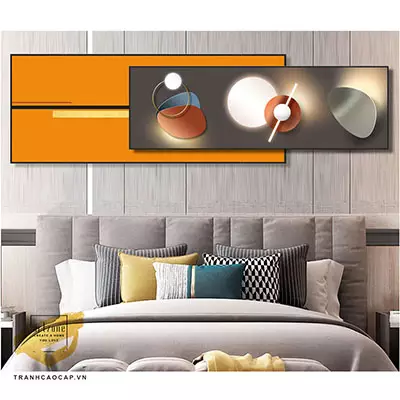 Tranh vải Canvas Decor phòng ngủ giá xưởng 150X60-150X50 P/N: AZ2-0075-KN-CANVAS-150X60-150X50