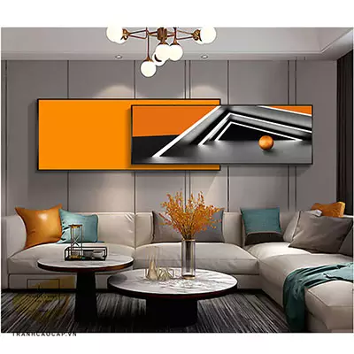 Tranh treo tường phòng ngủ in trên Canvas giá xưởng Size: 150X60-150X50 P/N: AZ2-0085-KN-CANVAS-150X60-150X50
