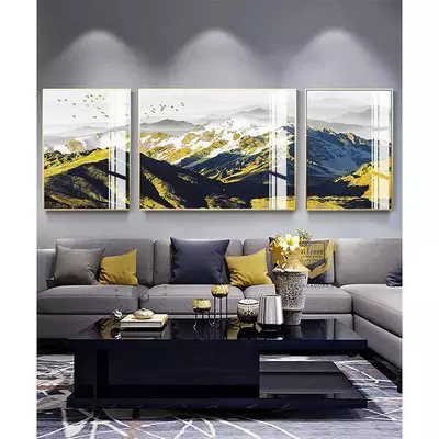 Tranh trang trí phòng khách Chung cư Tinh tế in trên Canvas Size: 60X90-120X90-60X90 cm P/N: AZ3-0272-KN-CANVAS-60X90-120X90-60X90