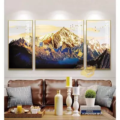 Tranh Decor in trên Canvas phòng khách Chung cư giá xưởng 60X90-120X90-60X90 cm P/N: AZ3-0278-KN-CANVAS-60X90-120X90-60X90