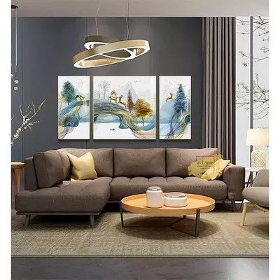 Tranh trang trí vải Canvas phòng khách Tinh tế 40X60-80X60-40X60 cm P/N: AZ3-0280-KN-CANVAS-40X60-80X60-40X60