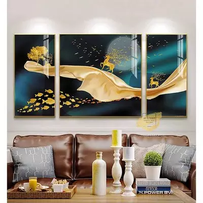 Tranh trang trí phòng khách giá xưởng vải Canvas Size: 40X60-80X60-40X60 cm P/N: AZ3-0290-KN-CANVAS-40X60-80X60-40X60