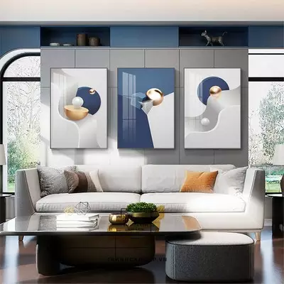 Tranh trang trí phòng khách chung cư cao cấp Tinh tế Canvas Size: 50*75-50*75-50*75 cm P/N: AZ3-1222-KC-CANVAS-50X75-50X75-50X75