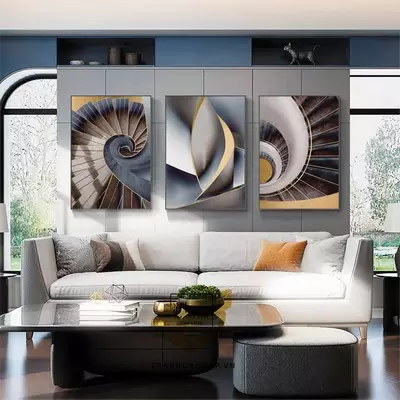 Tranh vải Canvas treo tường phòng khách Đẹp 60X90-60X90-60X90 P/N: AZ3-1282-KC-CANVAS-60X90-60X90-60X90