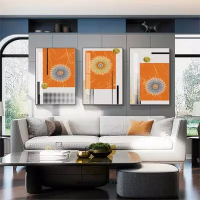 Tranh Decor phòng khách vải Canvas Tinh tế Size: 100X150-100X150-100X150 P/N: AZ3-1285-KC-CANVAS-100X150-100X150-100X150