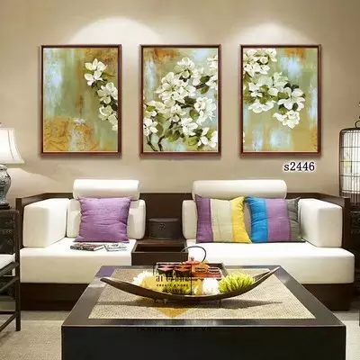 Tranh Canvas Decor phòng khách nhà liền kề Bền 100*150-100*150-100*150 P/N: AZ3-0698-KC-CANVAS-100X150-100X150-100X150