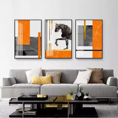 Tranh trang trí phòng khách vải Canvas Chất lượng cao Size: 50X75-50X75-50X75 P/N: AZ3-0616-KN-CANVAS-50X75-50X75-50X75