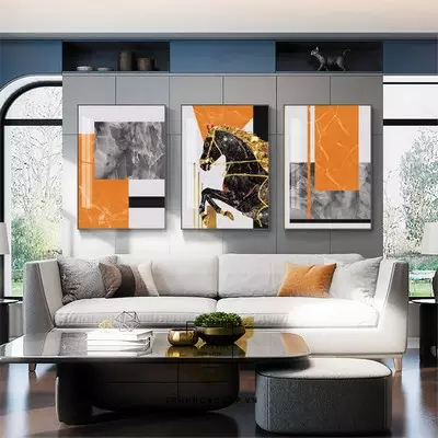 Tranh treo tường phòng khách Giá rẻ in trên Canvas Size: 100X150-100X150-100X150 cm P/N: AZ3-0626-KN-CANVAS-100X150-100X150-100X150