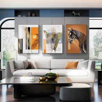 Tranh treo tường phòng khách chung cư cao cấp Tinh tế Canvas Size: 50*75-50*75-50*75 cm P/N: AZ3-0630-KC-CANVAS-50X75-50X75-50X75