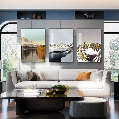 Tranh trang trí phòng khách in trên Mica Đài loan chung cư cao cấp Giá rẻ Size: 40X60-40X60-40X60 P/N: AZ3-0913-KC-MICA-40X60-40X60-40X60