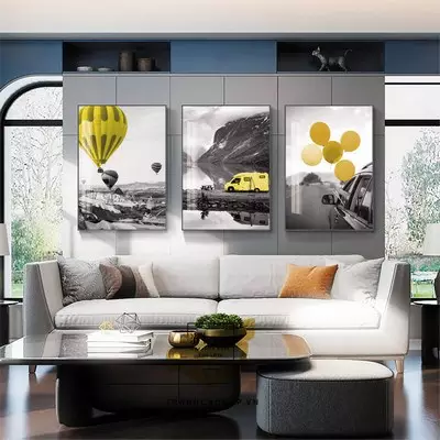 Tranh Canvas Decor phòng khách nhà liền kề Bền 100*150-100*150-100*150 P/N: AZ3-0914-KC-CANVAS-100X150-100X150-100X150