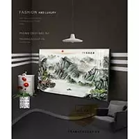 Tranh treo tường vải Canvas Decor Sơn thuỷ 90X60 Az1-2990-Kc5-Canvas-90X60