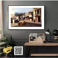 Tranh trang trí hiện đại trang trí quán cafe Phong cảnh Hà Nội xưa Canvas Kích thước: 90*60 cm P/N: AZ1-0939-KC5-CANVAS-90X60