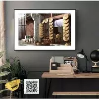 Tranh treo tường in trên Mica Đài loan Decor Quán Cafe giá rẻ 105X70 P/N: AZ1-0984-KN-MICA-105X70