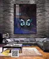 Tranh vải Canvas giá rẻ treo tường phòng khách 80X120 cm P/N: AZ1-0782-KN-CANVAS-80X120