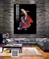 Tranh treo tường vải Canvas Decor Quán Cafe cổ điển Size: 90X135 P/N: AZ1-0795-KN-CANVAS-90X135
