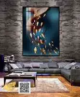 Tranh Decor Canvas hiện đại treo tường phòng khách Size: 50*75 P/N: AZ1-0802-KC-CANVAS-50X75