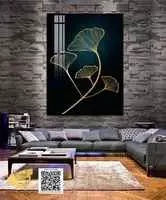 Tranh hoa lá treo tường in trên vải Canvas Nhà liền kề Chất lượng cao Size: 50*75 P/N: AZ1-0745-KN-CANVAS-50X75