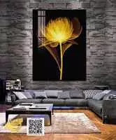 Tranh hoa lá Decor vải Canvas Phòng khách Đẹp Size: 90X135 P/N: AZ1-0812-KN-CANVAS-90X135