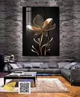 Tranh hoa lá vải Canvas trang trí Phòng khách Bền 80X120 cm P/N: AZ1-0820-KN-CANVAS-80X120