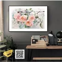 Tranh phong cảnh in trên Canvas trang trí Phòng khách Giá rẻ 90X60 cm P/N: AZ1-1055-KN-CANVAS-90X60