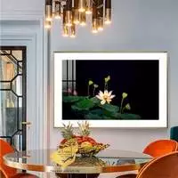 Tranh Decal hoa lá Decor Nhà hàng Chất lượng cao 45*30 P/N: AZ1-1060-KC-DECAL-45X30