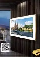 Tranh phong cảnh Decor in trên Mica Đài loan Phòng ngủ Giá rẻ Size: 135X90 P/N: AZ1-1003-KN-MICA-135X90