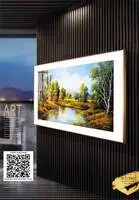 Tranh phong cảnh trang trí in trên Canvas Chung cư cao cấp Đẹp Size: 90X60 P/N: AZ1-1125-KC-CANVAS-90X60
