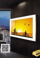 Tranh phong cảnh in trên vải Canvas trang trí Phòng ăn Giá rẻ 150*100 cm P/N: AZ1-1135-KN-CANVAS-150X100