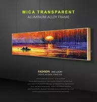 Tranh trang trí Mica Đài loan phòng ngủ Đẹp 150X50 cm P/N: AZ1-0075-KN-MICA-150X50