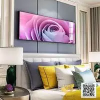 Tranh treo tường phòng ngủ in trên vải Canvas khách sạn Đơn giản Size: 180*60 P/N: AZ1-0605-KC5-CANVAS-180X60